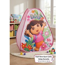 Kaşif Dora Oyun Çadırı Kolay Kurumlu - Kaşif Dora Game Tent 85X85X96