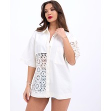 Ru Collective 6953 Gömlek-Beyaz