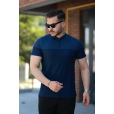 Ru Collective Erkek Hakim Yakalı Kısa Kollu Pamuklu T-Shirt