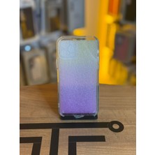 Avcı Teknoloji Market iPhone 12 / 12 Pro Uyumlu Parıltılı Desenli Renkli Şeffaf Silikon Kılıf