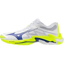 Mizuno Wave Lightning Elite Unisex Voleybol Ayakkabısı Beyaz / Sarı