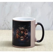 Uravas Store Porselen Renk Değiştiren Demon Slayer Kupa Bardak AALK380
