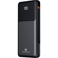 Snapron Snp-3015 Pd 22.5W Hızlı Şarj Lcd Ekran Powerbank
