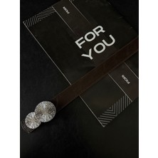 Fiori Yuvarlak Gold Toka Kadın Kemeri, Pantolon Kemeri, Ceket Kemeri, Elbise Kemeri, Gömlek Kemeri