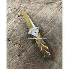 HPS Haps Carbon Çelik Özel Cep Çakısı Kamp Çakısı Çelik Gövde Klipsli Mini Çakı 10CM