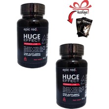 Cocobella Huge Effect Erkeklere Çok Özel Takviye 60'lı x 2 Ad + Özel Kayganlaştırıcı Jel