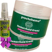 Cocobella Proctohemo Cream 100 ml x 2 Adet + Çörek Otu Yağı 30 ml