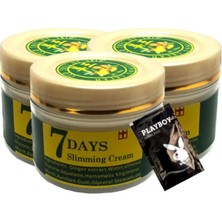 Cocobella Süper 7 Days 3X100 ml Ginger Miracle Slimming Cream +1 Ad Jel ile