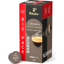 Tchibo Cafissimo Barista Caffè Crema 30 Kapsül Aromatik ve Uyumlu Üzümsü Meyve Notalarıyla