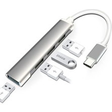 EBG Elektronik Type - C 4 Girişli USB Çoğaltıcı Type-C To USB Hub 4 Ports