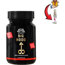 Cocobella Big Hood Erkekler Için Çok Özel 30'lı x 1 Ad.+Eroselerotik Masaj Yağı