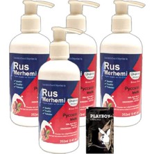 Cocobella Playboy 4'lüx 250 ml Ceviz Sütlü & Cevizli Rus Merhemi Tüy Dökücü Krem + 1 Armağan Jel