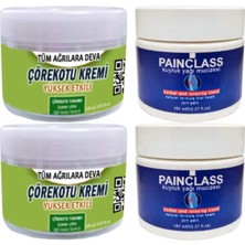 Cocobella Süper Çörek Otu Kremi 2X150 ml +Painclass Kuyruk Yağı Kremi 2X150 ml