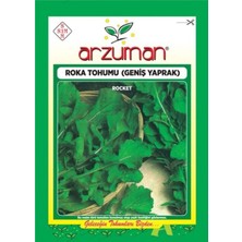 Arzuman Roka Tohumu Geniş Yaprak 25 gr