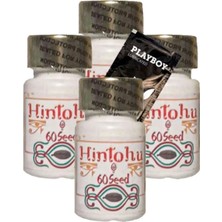 Cocobella Hintohu Muzice 4lü x 60 Lı Ağıziçi Çiğnenebilir Form Tohum 1 Jel Hediye