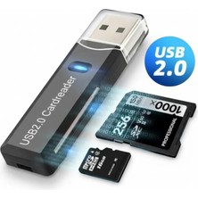 Plentiful USB To Sd/micro Sd Kart Okuyucu Çevirici Adaptör 2 Adet Card Reader