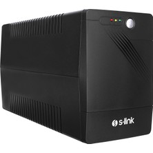 S-Link Might U100 1000Va Ups 12V7Ah-2 600W Siyah Line-İnteractive Kesintisiz Ups Güç Kaynağı