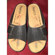 maxxi Kadın Anatomik Tabanlı Günlük Terlik - Aksesuar Detaylı Ortopedik Terlik