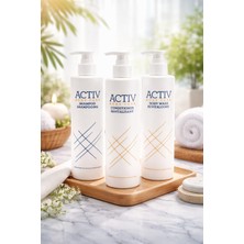 Actıv Body Care 3’lü Bakım Seti – Şampuan + Saç Kremi + Duş Jeli 360 ml