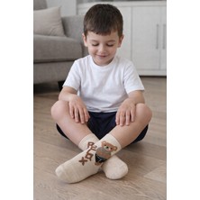 Gigi Giyim Bear Relax Baskılı Erkek Çocuk Çorap