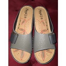 maxxi Kadın Anatomik Tabanlı Günlük Terlik - Aksesuar Detaylı Ortopedik Terlik