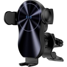  s-link sl-cw15w otomatik 15w sensörlü telefon tutucu kablosuz şarj cihazı