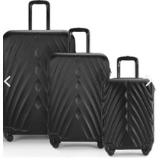 Wexta Wx-400 3Lü Set Çivit Valiz