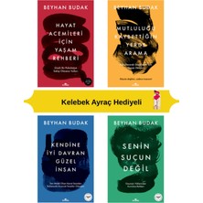 Kronik Kitap Beyhan Budak 4 Kitap Set Kelebek Ayraç Hediyeli