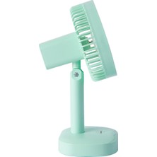  everest efn-510 yeşil- sarı 1200mah 5 ınç 3 hız kademeli dönebilen masaüstü usb fan