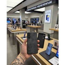Hanımca Samsung A56 Kılıf Premium Deri Dokulu Extra Darbe Korumalı Kapak