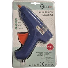 Bafix Mum Silikon Tabancası Mavi 40W