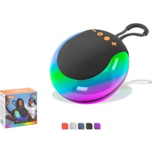 Hadron Bs26 Mini Bluetooth Hoparlör Fm Rgb 12 X 6 X 12.3 Cm