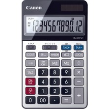 Canon Hs-20 Tsc 12 Hane Metal Kasa Masa Üstü Hesap Makinesi