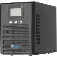 Dotvolt Volt Mn 1 Kva (1-1) (2X9Ah) 5-15 Dk Online Ups Kesintisiz Güç Kaynağı