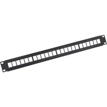  seenergy 24 port cat6 utp patch panel boş 3724