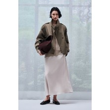 Lufian Malta Kadın Etek Mavi