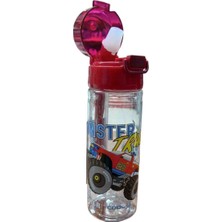 Gıpta Cool-J Optimal Pipetli Plastik Matara P.c. 500 ml Kilitli Suluk monster truck