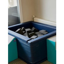 Sensoria TR Sünger Küplü Top Havuzu 80 Parça Küp – Duyu Bütünleme ve Terapi Havuzu