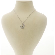 Lavinia Butik Collection Paslanmaz Çelik Gümüş Renk Kadın Kolye