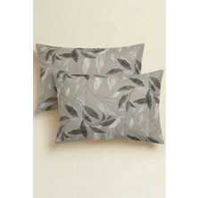 Anılsan Violet 2'li Percale Yastık Kılıfı 50X70 Flaplı