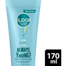 4 Adet Elidor Always Young Onarıcı Sülfatsız Saç Kremi 170 ml