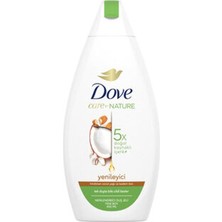 3 Adet Dove Hindistan Cevizi Yağlı Duş Jeli 450 ml
