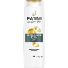 6 Adet Pantene Kepek Karşıtı 3ü1 Arada Şampuan 400 ml