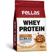 1 Adet Fellas Kurabiye Aromalı Protein Tozu 525 G