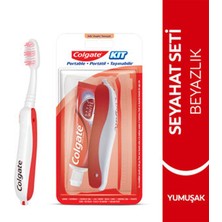 3 Adet Colgate Seyahat Seti Diş Macunu 20 ml + Yumuşak Diş Firçasi