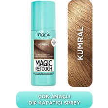 6 Adet L'oréal Paris Magic Retouch Beyaz Dipleri Kapatıcı Sprey - Kumral