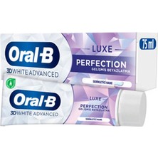 2 Adet Oral-B Pro 3D White Advanced Luxe Perfection 75 ml