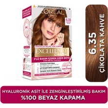 L'Oréal Paris 1 Adet Excellence Creme Saç Boyası - 6.35 Çikolata Kahve 192 ml