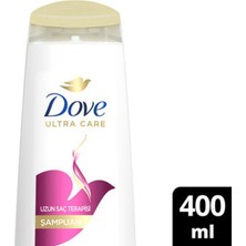 1 Adet Dove Ultra Care Saç Bakım Şampuanı Uzun Saç Terapisi Uzun Yıpranmış Saçlar Için 400 ml