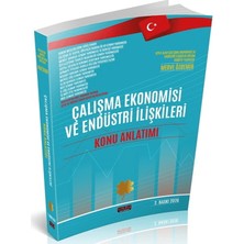 Savaş Yayınevi Çalışma Ekonomisi ve Endüstri Ilişkileri Konu Anlatım Kitabı